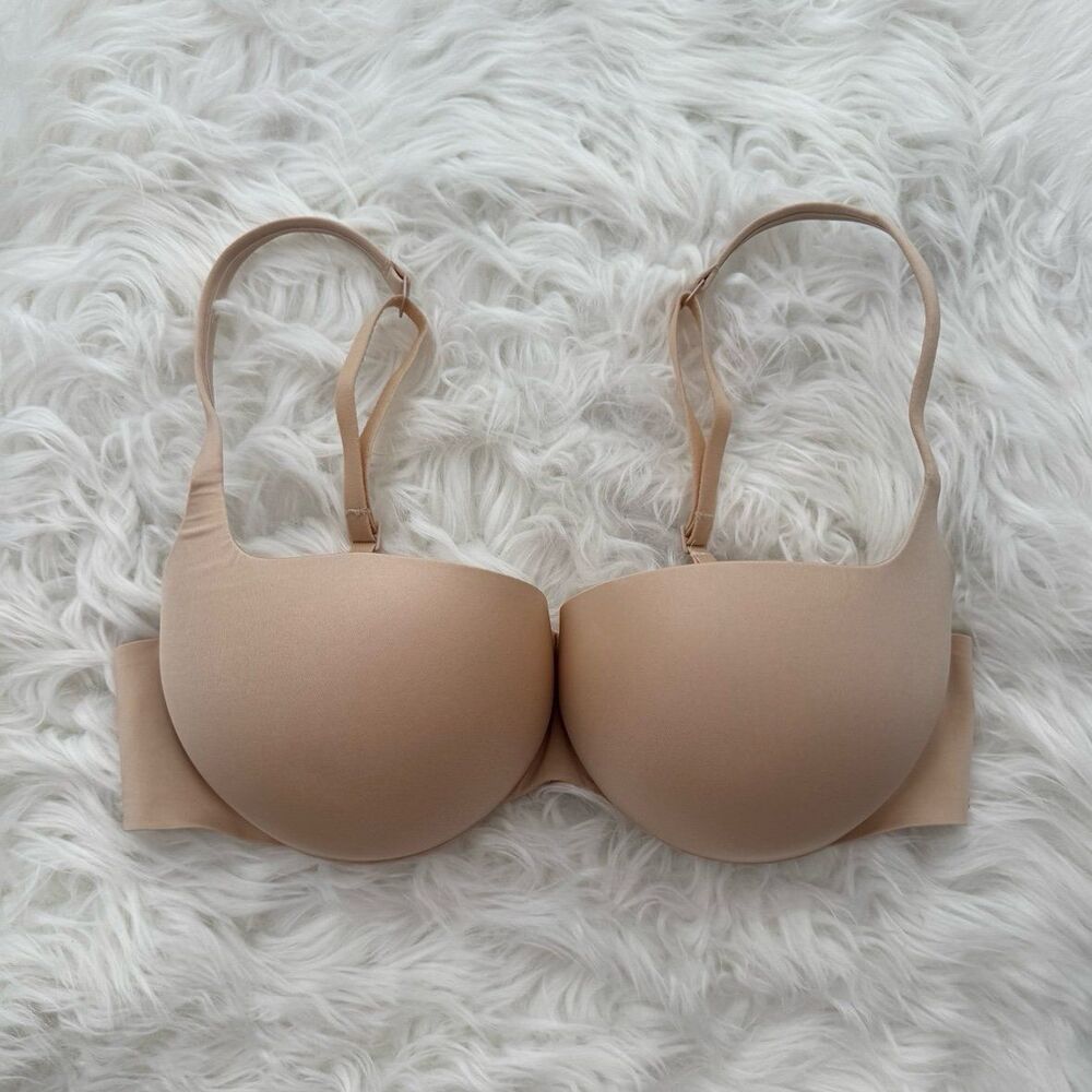 Skims Ultimate Balconette Pushup Bra Sand Size 34C